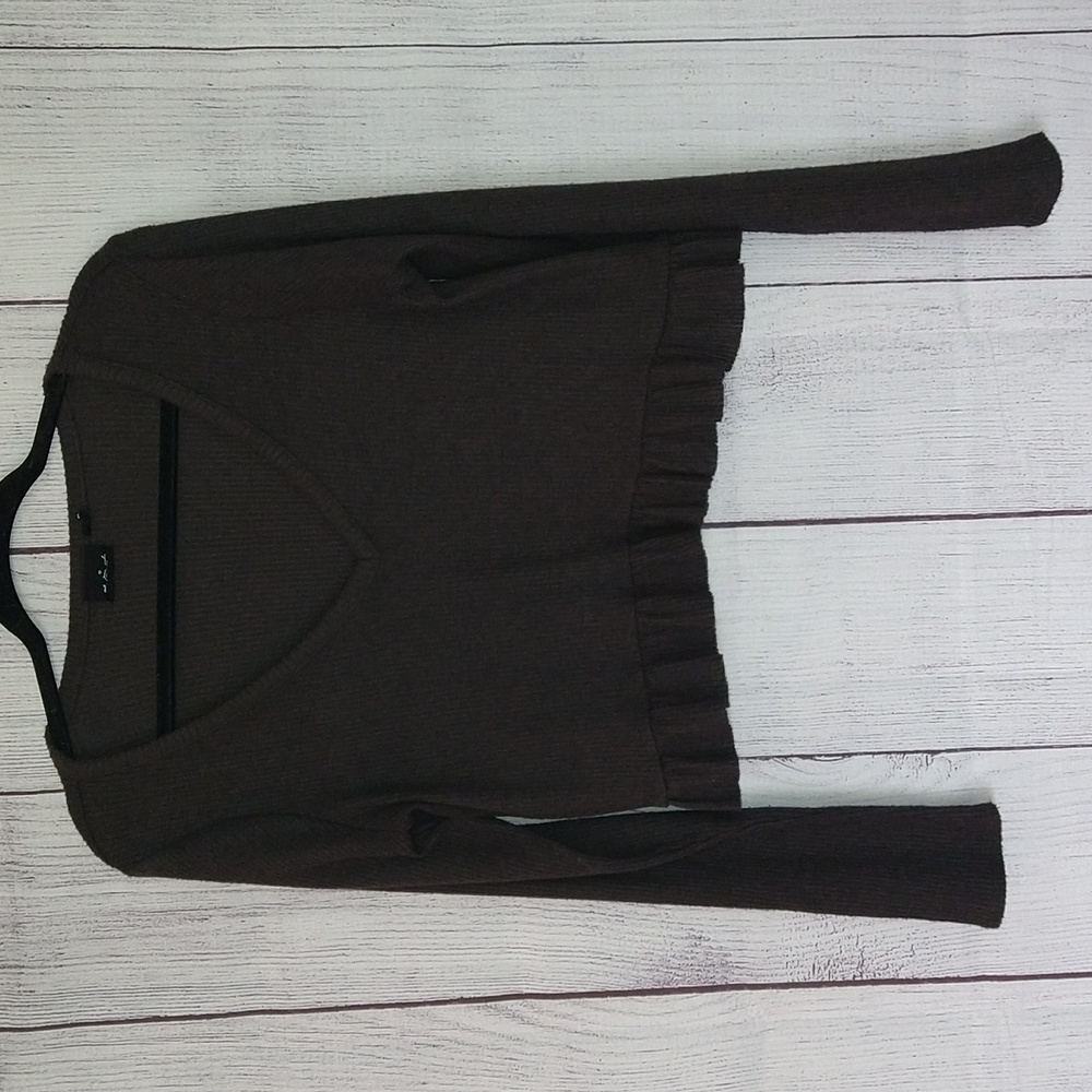 Urban Outfitters Out From Under dark grey crop top size medium